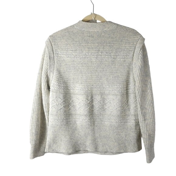 Loft Grayish with Blue hints Sweater - Picture 8 of 11